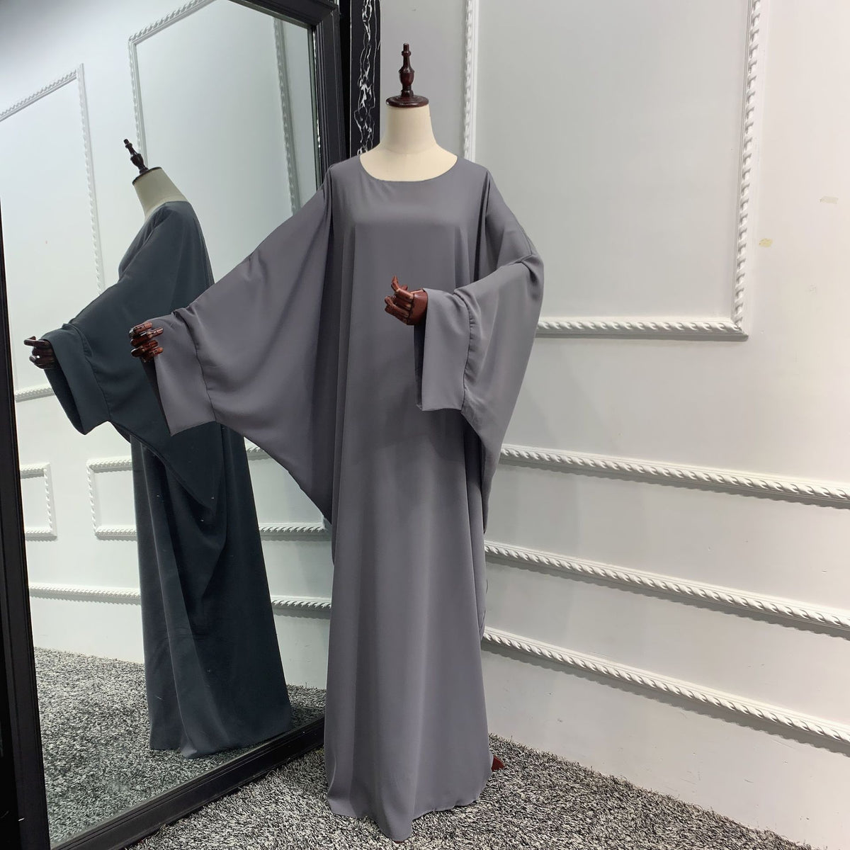 Middle East Dubai Turkish Robe Dress - Meesal
