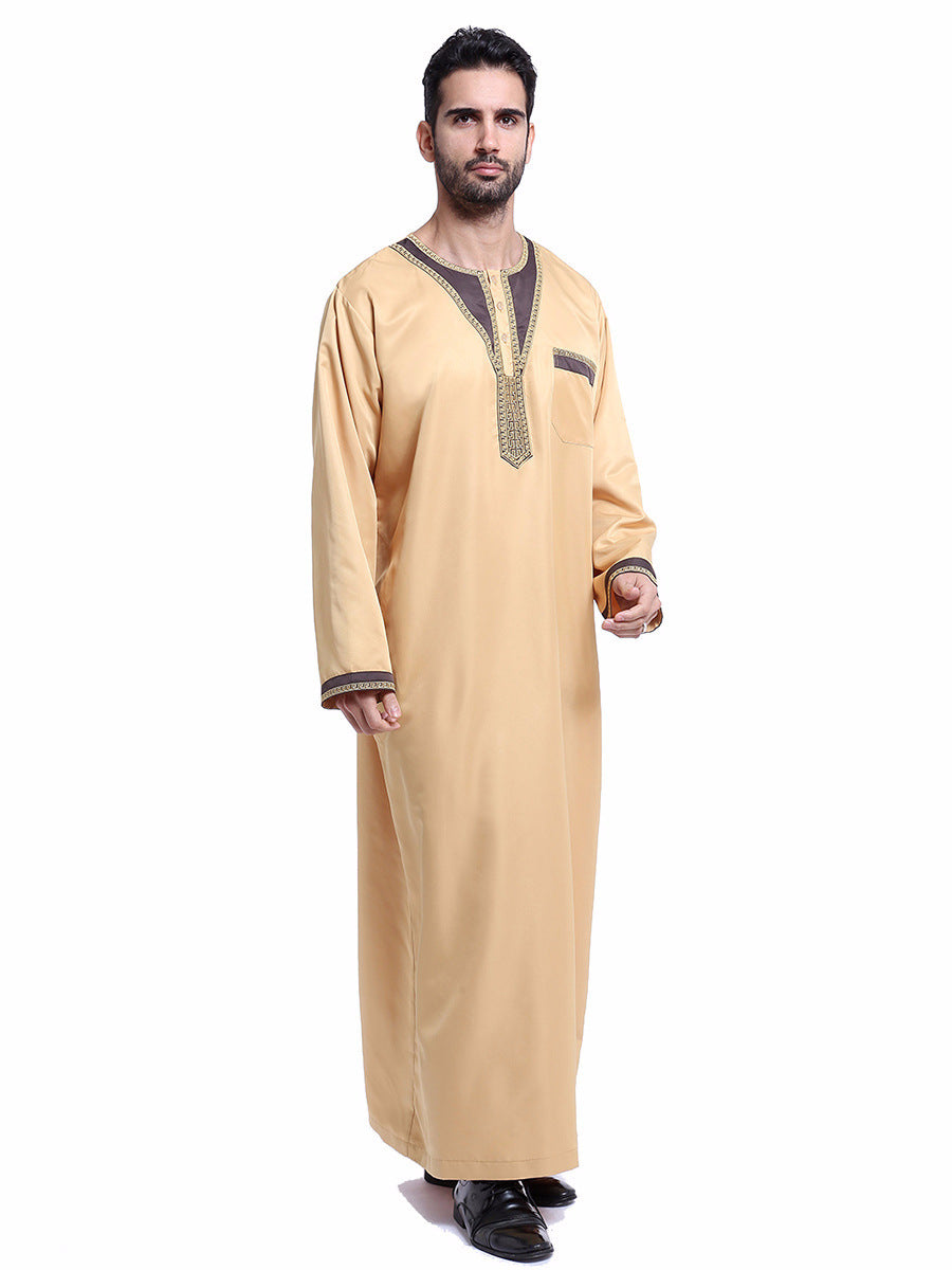 Muslim Arab Middle Eastern Men's Robe - Meesal