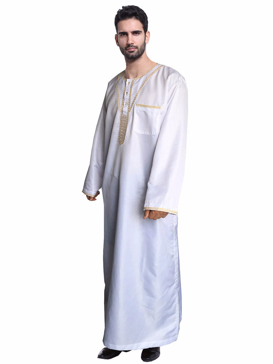 Muslim Arab Middle Eastern Men's Robe - Meesal