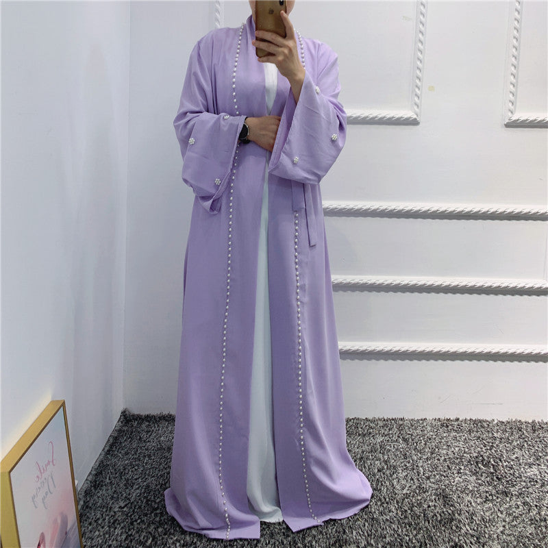 Eid Kaftan Moroccan Abaya Dubai Turkey Hijab Muslim Fashion - Meesal