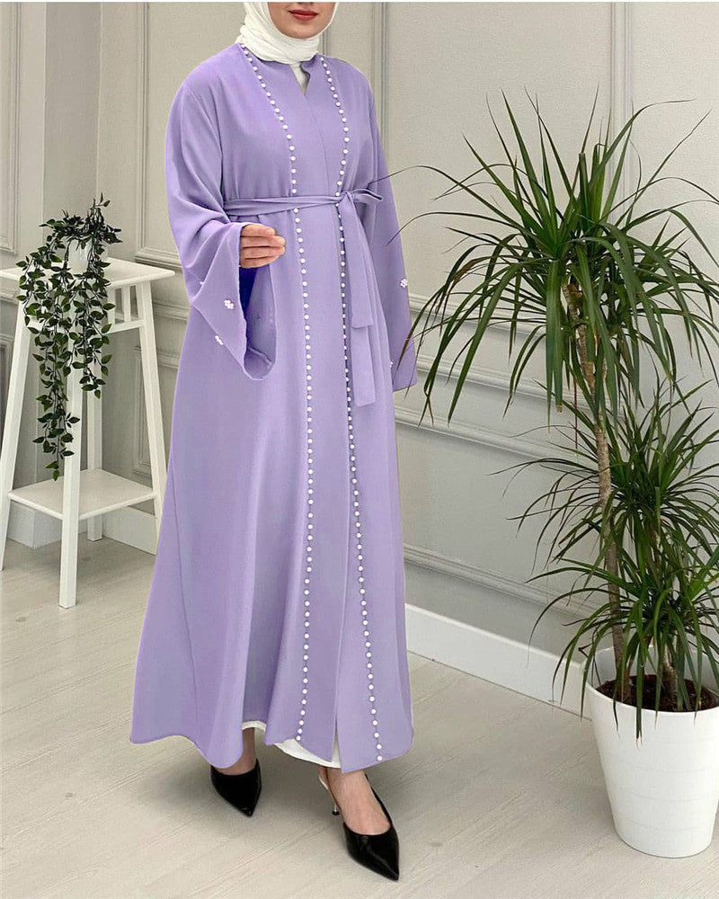 Eid Kaftan Moroccan Abaya Dubai Turkey Hijab Muslim Fashion - Meesal