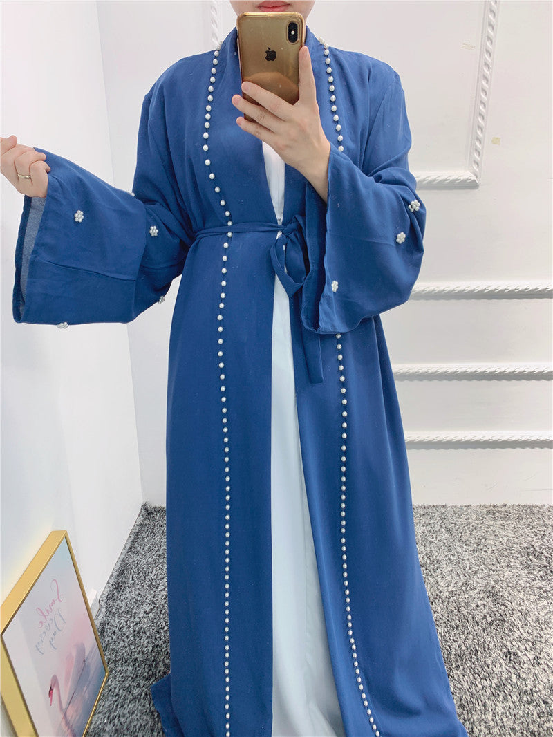 Eid Kaftan Moroccan Abaya Dubai Turkey Hijab Muslim Fashion - Meesal