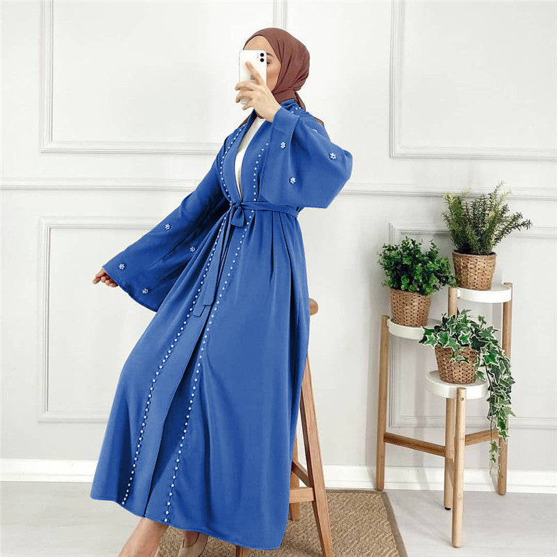 Eid Kaftan Moroccan Abaya Dubai Turkey Hijab Muslim Fashion - Meesal