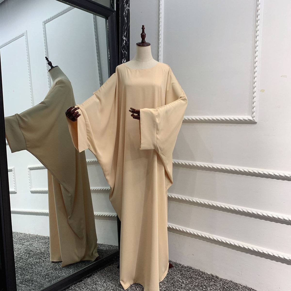 Middle East Dubai Turkish Robe Dress - Meesal