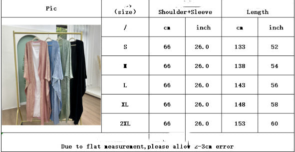 DUBAI Turkish Elegant Robe - Meesal