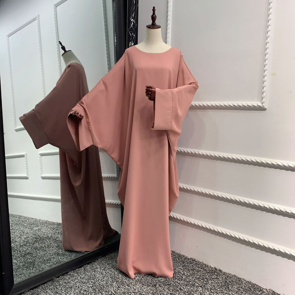 Middle East Dubai Turkish Robe Dress - Meesal