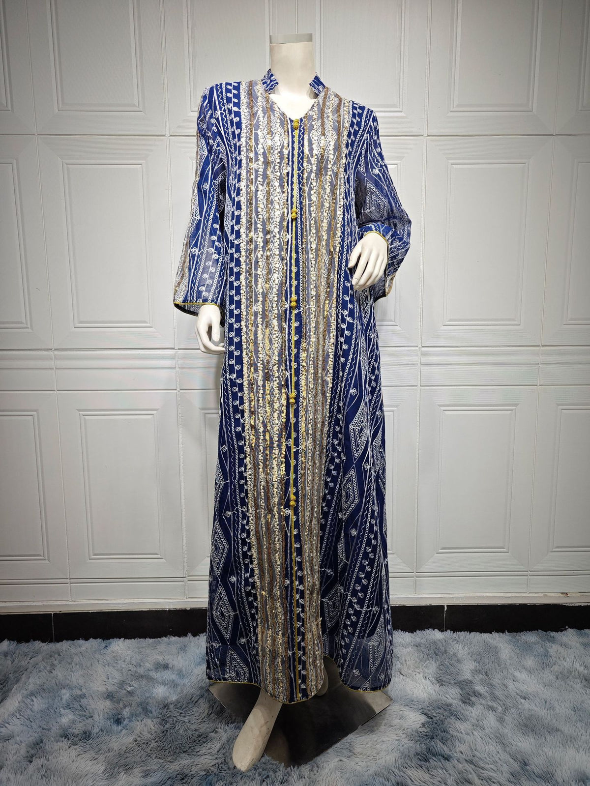 Women's Fashion Dress Dubai Robe - Meesal