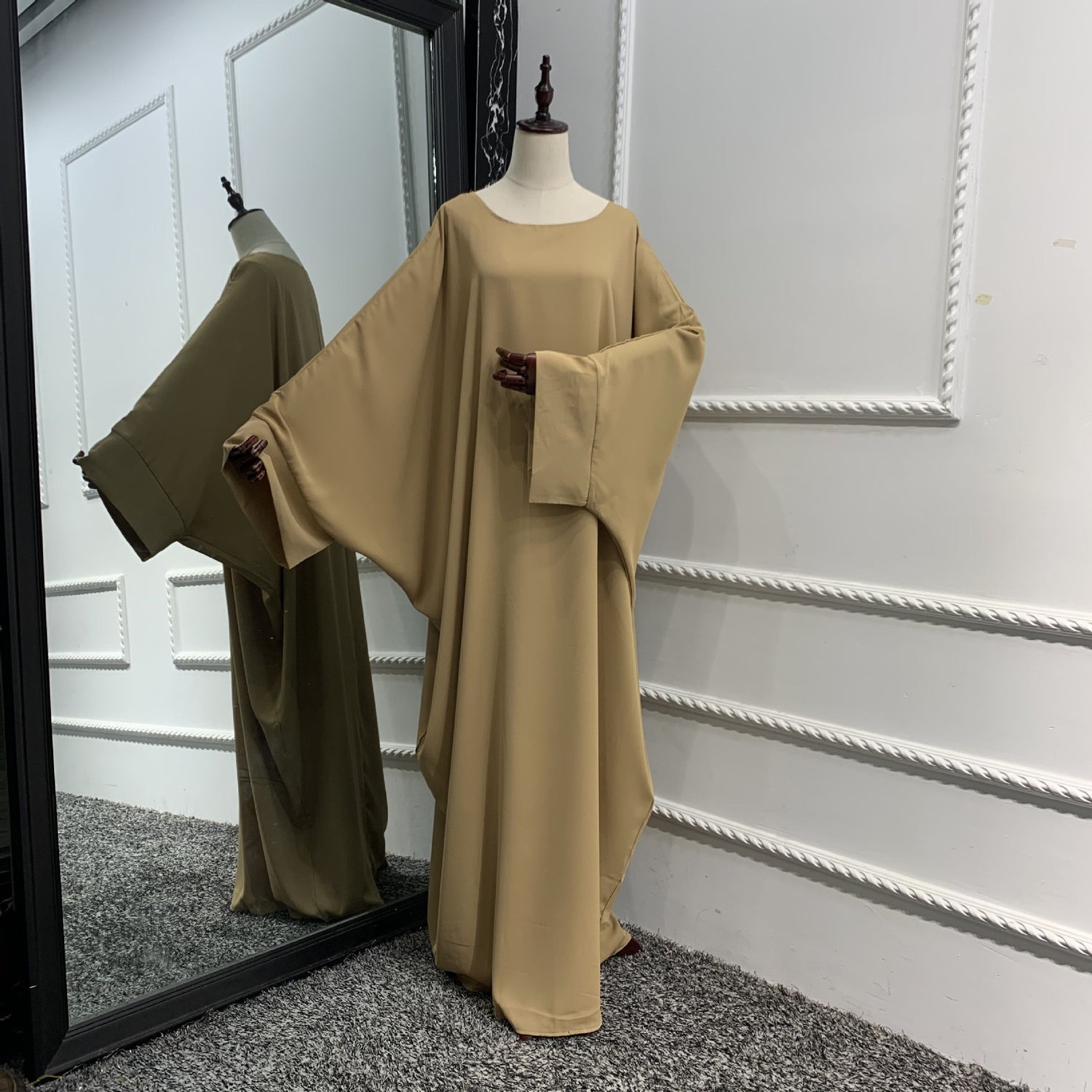 Middle East Dubai Turkish Robe Dress - Meesal