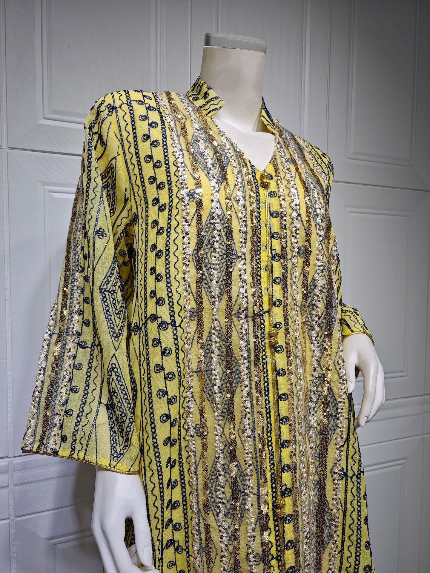 Women's Fashion Dress Dubai Robe - Meesal