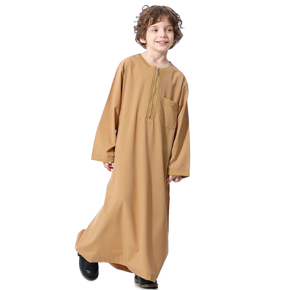 Lightweight Kids' Jubba Thobe - Meesal