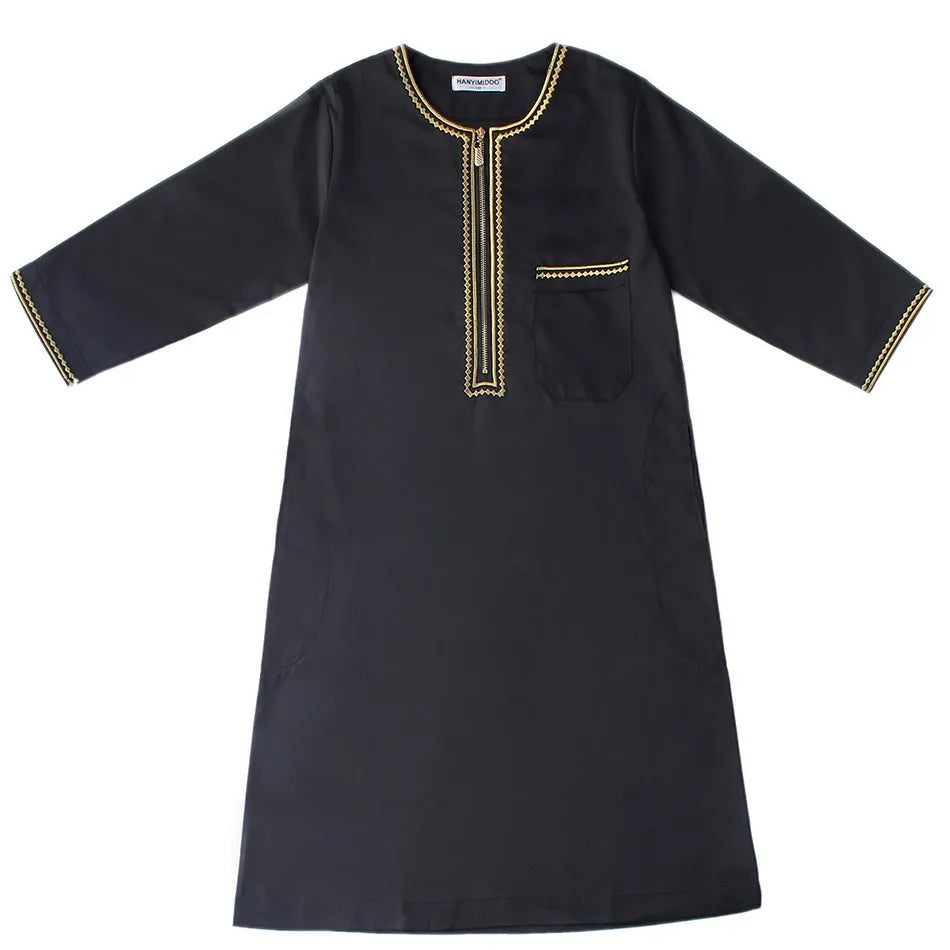 Summer Muslim Kids Robe - Meesal