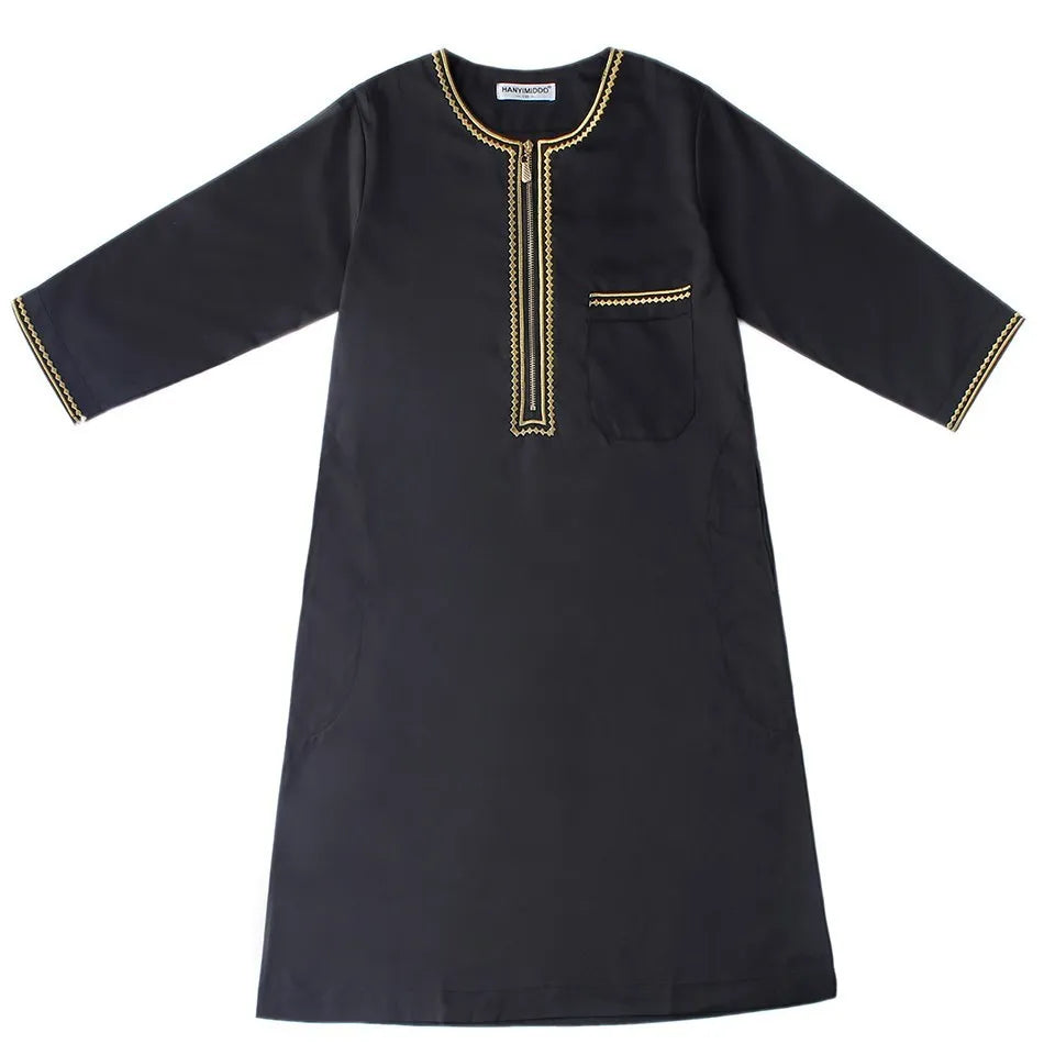 Summer Muslim Kids Robe - Meesal