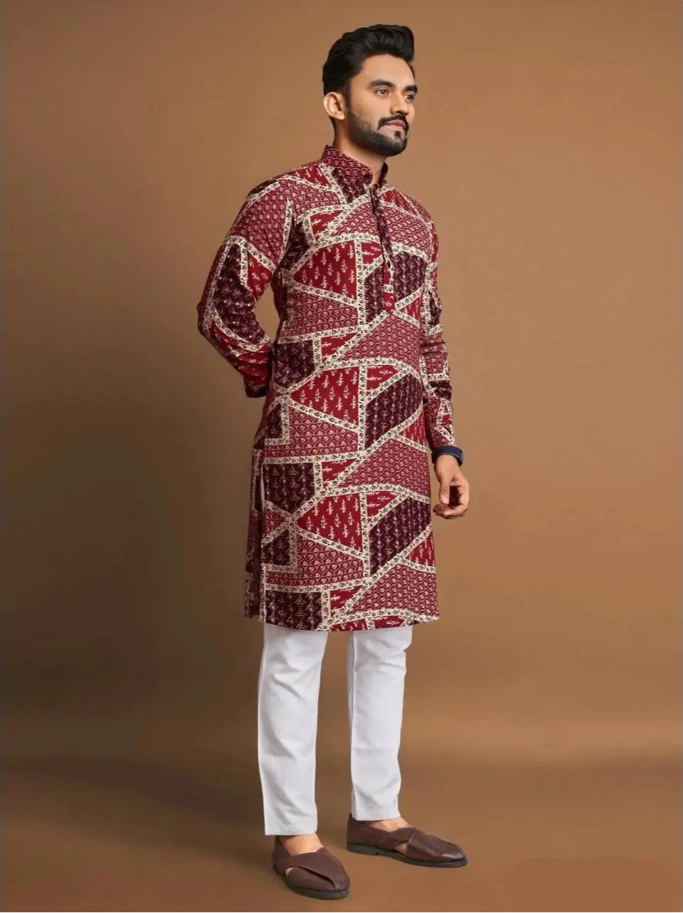 Arabic Casual Male Shirt Kaftan - Meesal