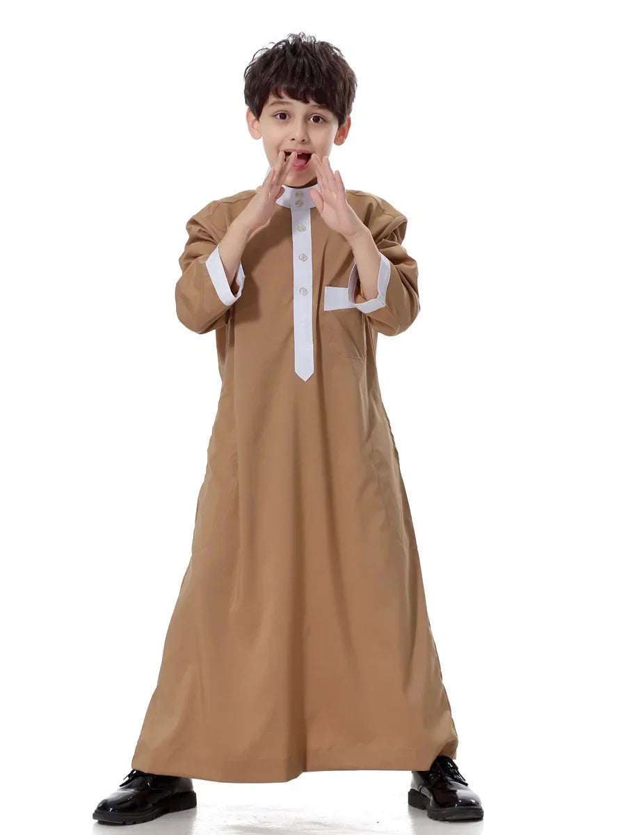 Modest Muslim Kids Jubba - Meesal