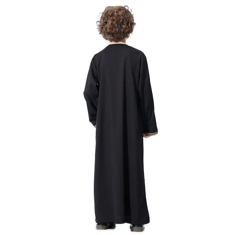 Summer Muslim Kids Robe - Meesal
