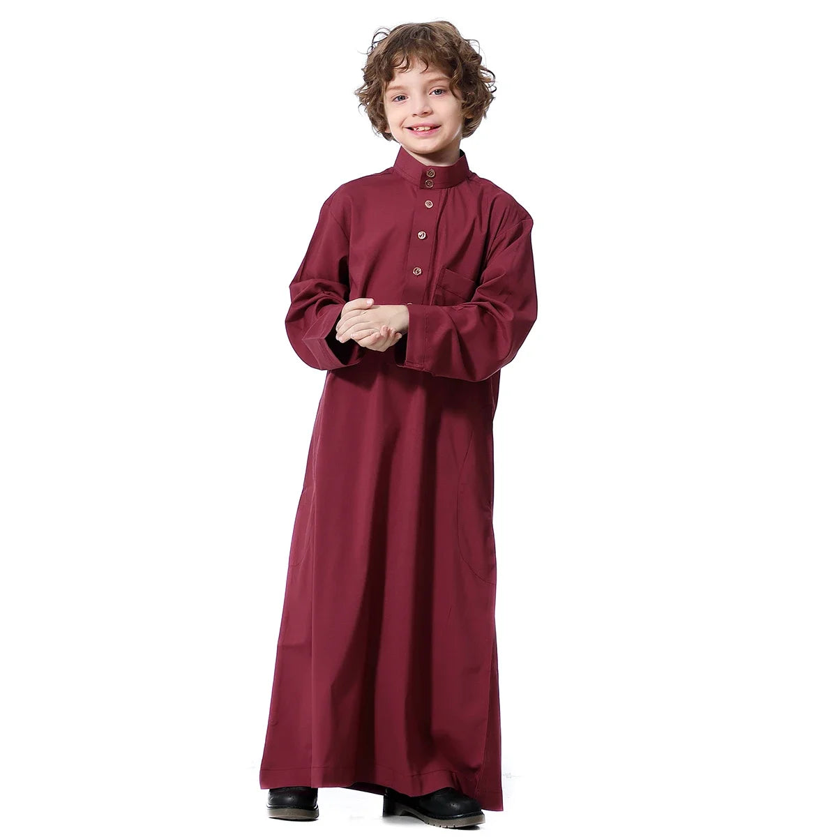 Lightweight Kids' Jubba Thobe - Meesal