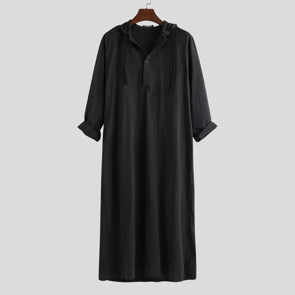 Kaftan Hooded Long Thobe - Meesal