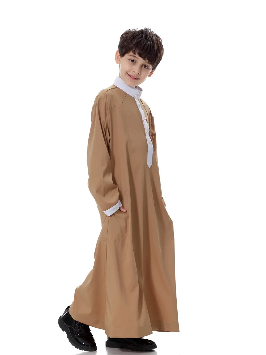 Modest Muslim Kids Jubba - Meesal