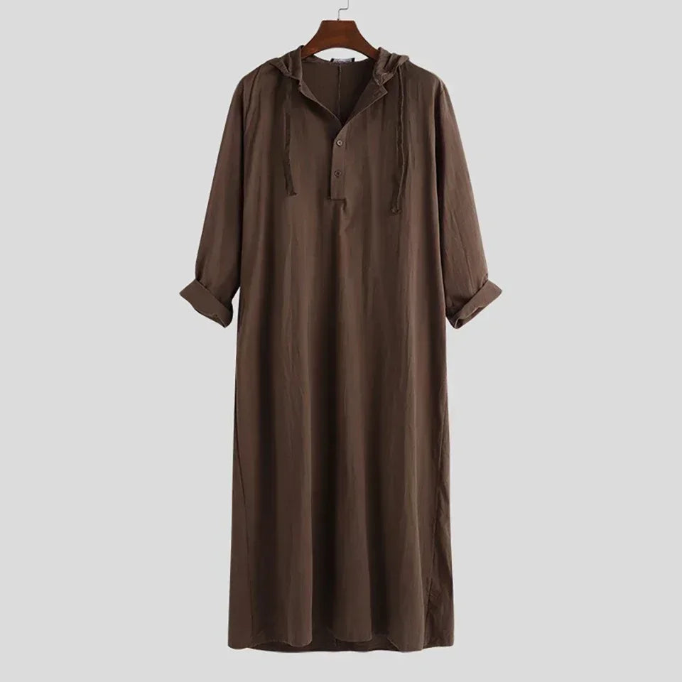 Kaftan Hooded Long Thobe - Meesal