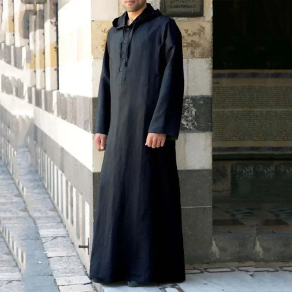 Kaftan Hooded Long Thobe - Meesal