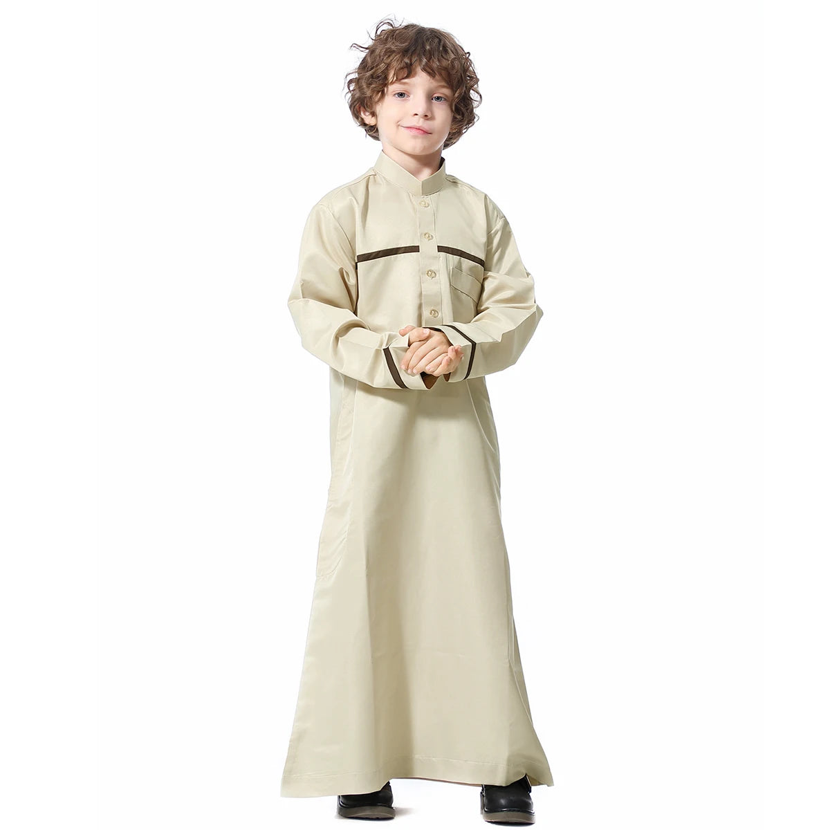 Lightweight Kids' Jubba Thobe - Meesal