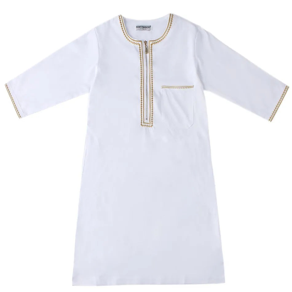 Summer Muslim Kids Robe - Meesal