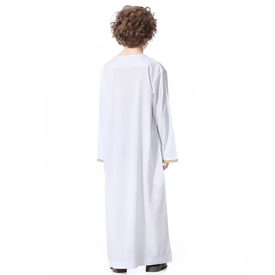 Summer Muslim Kids Robe - Meesal