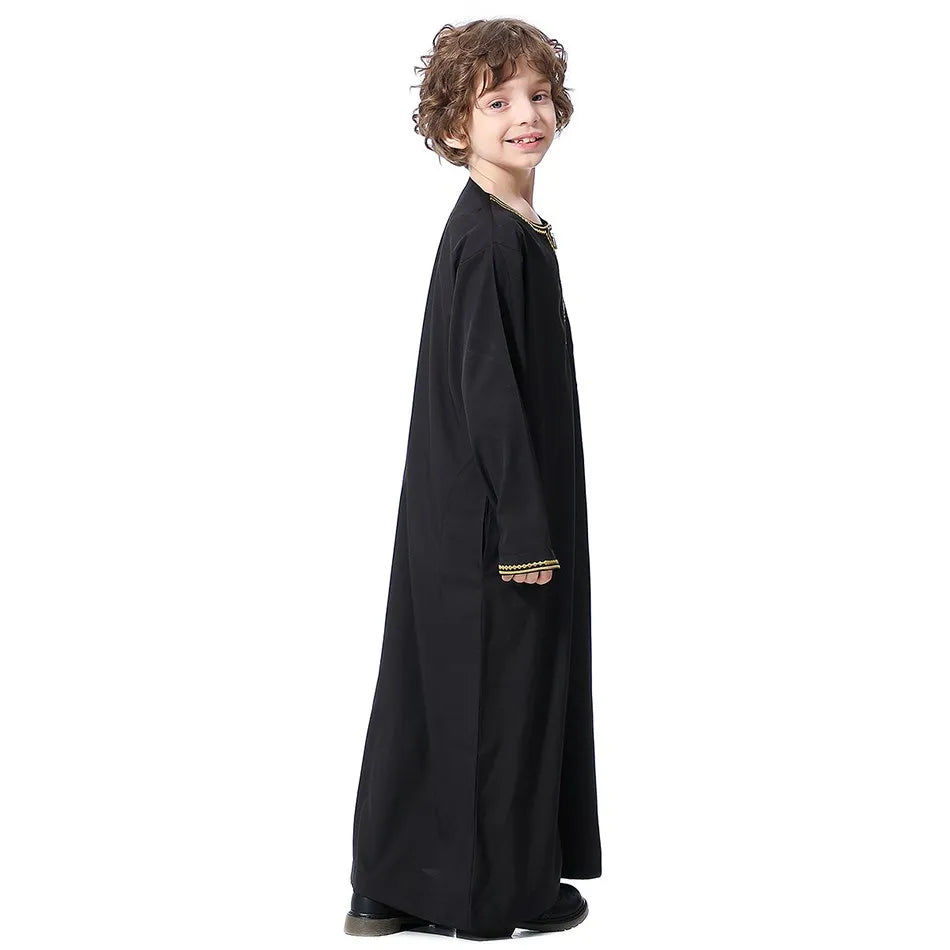 Summer Muslim Kids Robe - Meesal