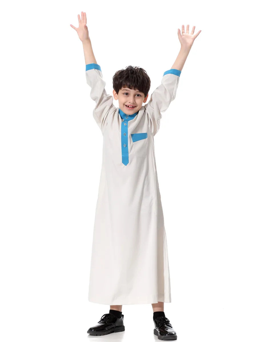 Modest Muslim Kids Jubba - Meesal