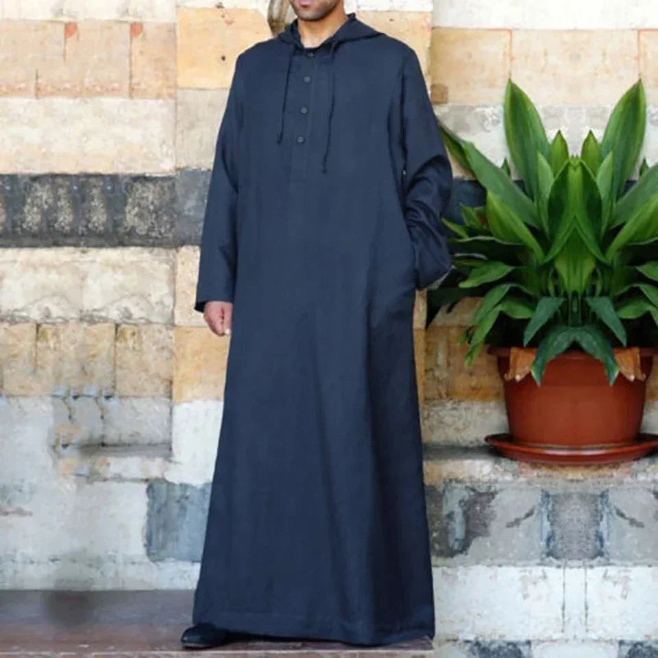 Kaftan Hooded Long Thobe - Meesal