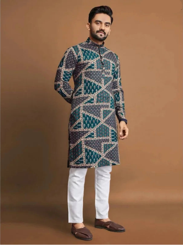 Arabic Casual Male Shirt Kaftan - Meesal