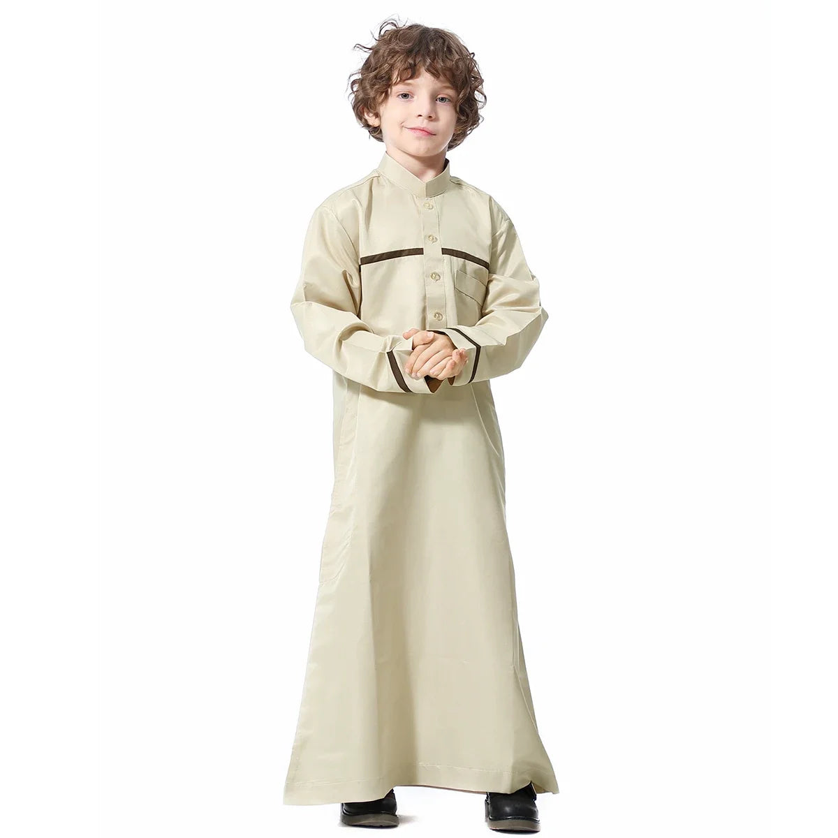 Lightweight Kids' Jubba Thobe - Meesal