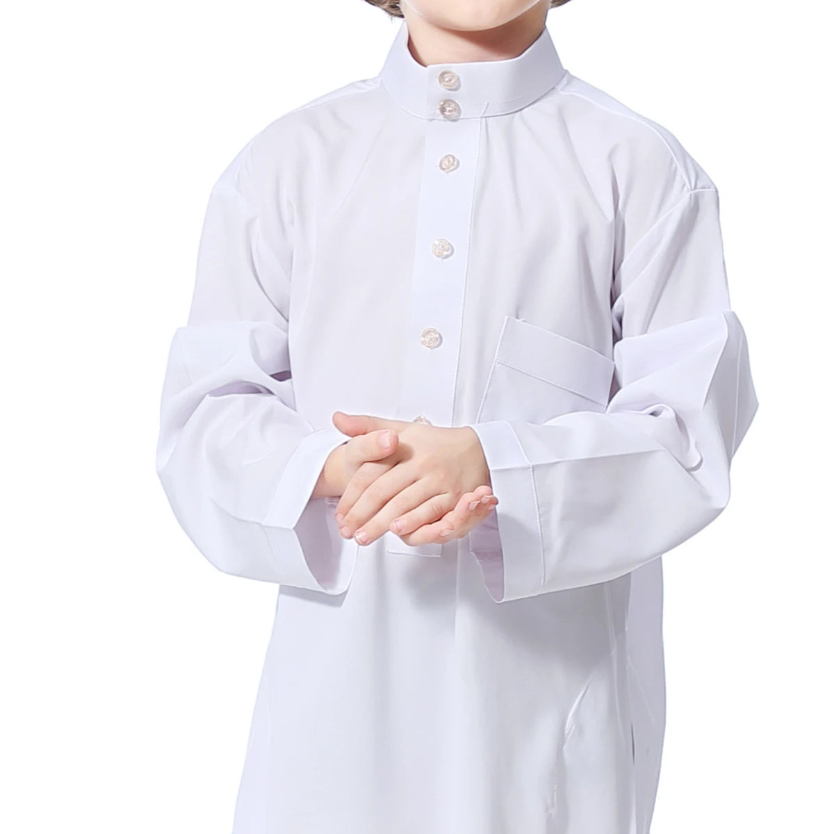 Lightweight Kids' Jubba Thobe - Meesal