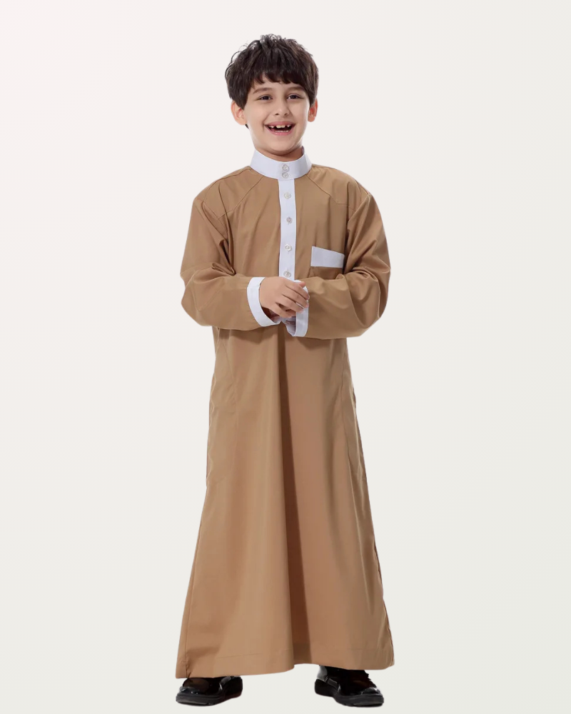 Modest Muslim Kids Jubba - Meesal