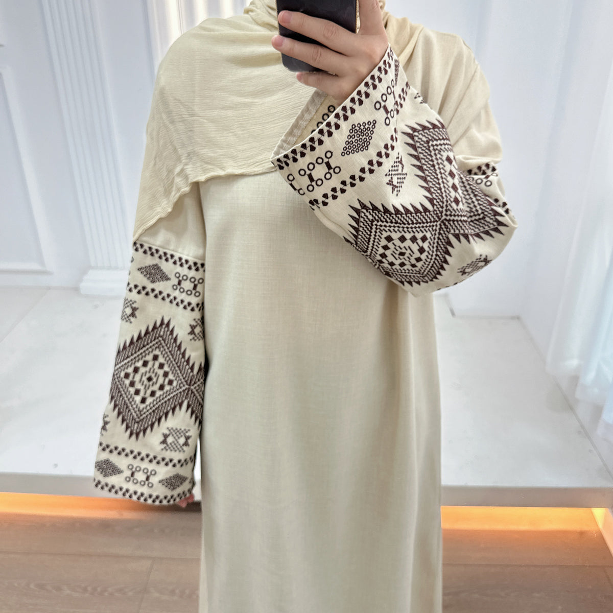 Fashion Embroidered DUBAI Turkish Party Robe - Meesal