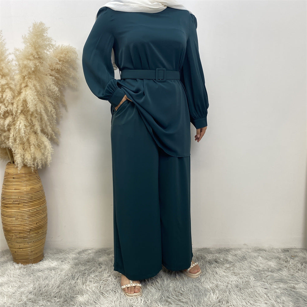 Middle East Dubai Loose Casual Muslim Suit - Meesal