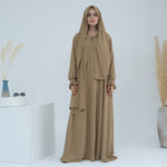 Middle East Dubai Turkey Headscarf Dress - Meesal