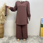 Middle East Dubai Loose Casual Muslim Suit - Meesal