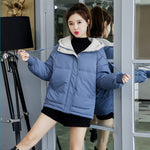 Short Down Coat Loose Korean Style - Meesal