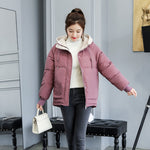 Short Down Coat Loose Korean Style - Meesal