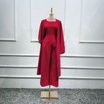 Turkish fashion solid color three-piece suit - Meesal