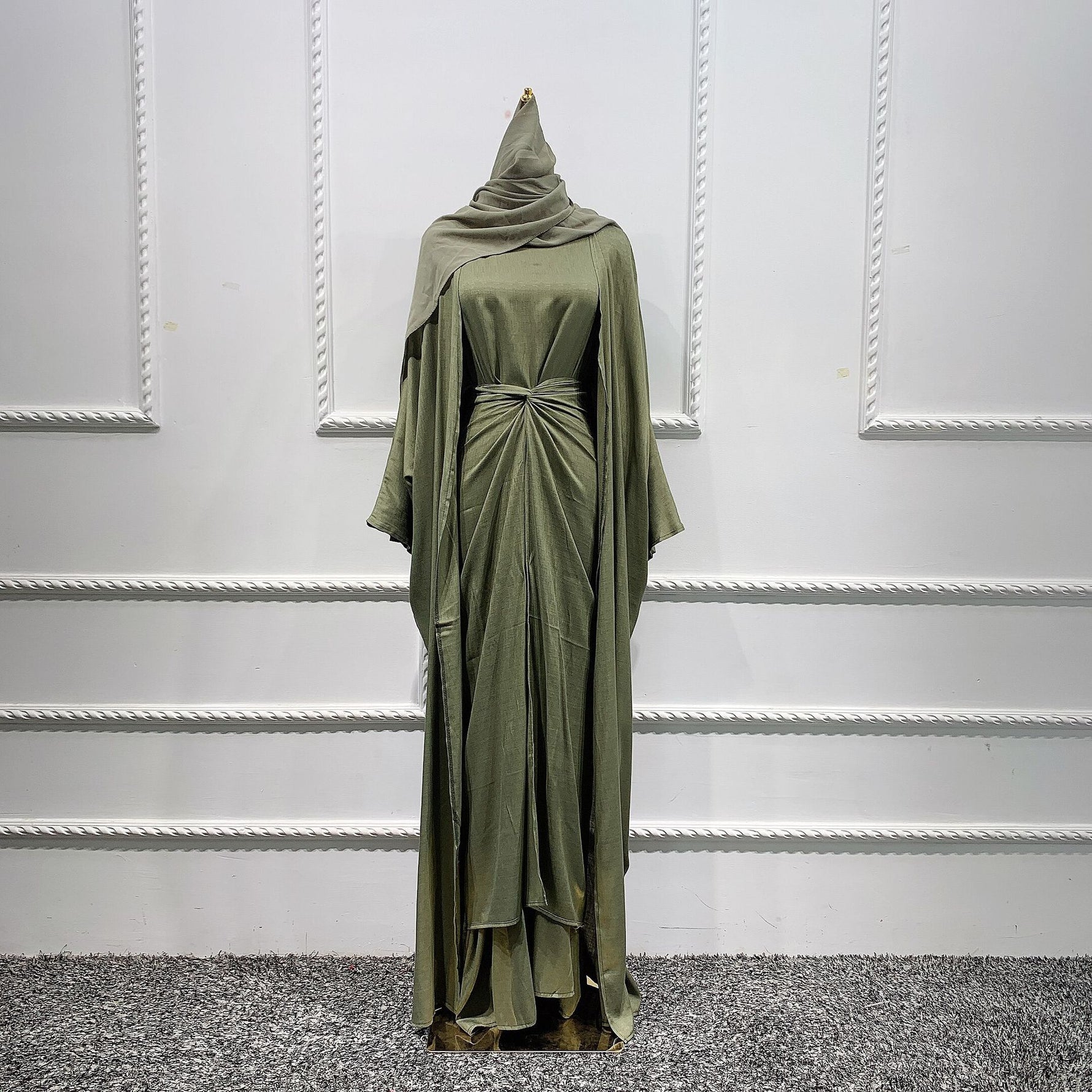 Ensemble Femme Musulmane Kaftan Abaya Dubai Turkey Islam - Meesal