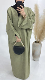 Dubai Middle East Turkey Loose Plus Size Elegant Cardigan Robe - Meesal