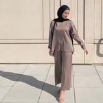 Dress Middle East Dubai Two Piece Suit - Meesal