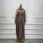Ensemble Femme Musulmane Kaftan Abaya Dubai Turkey Islam - Meesal