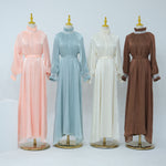Turkey Dubai Exquisite Tied Dress - Meesal