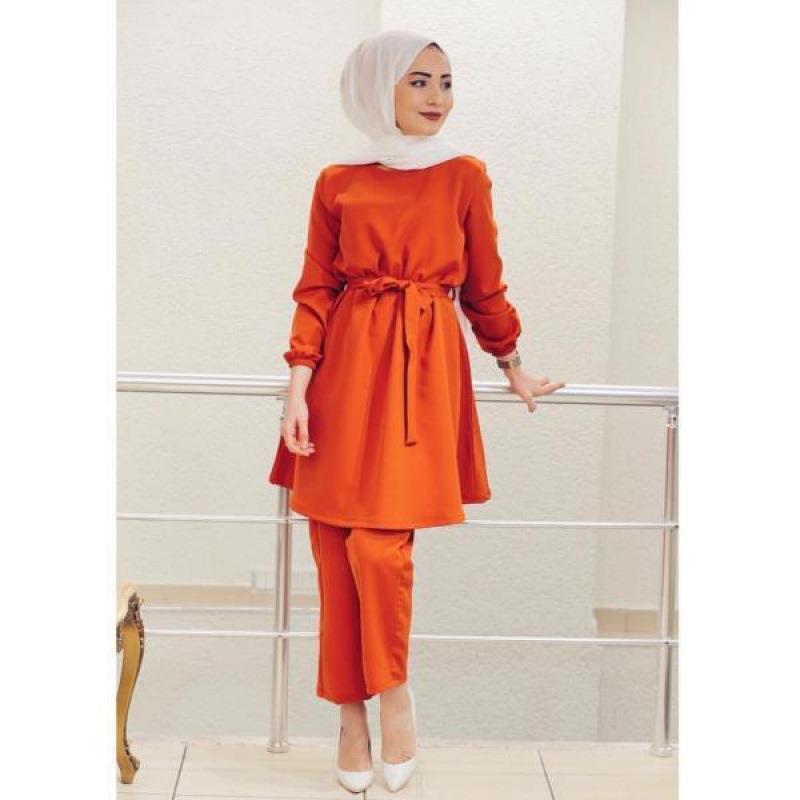 Spot Elastic Cuffs Muslim Women's Arab Ladies Suit - Meesal