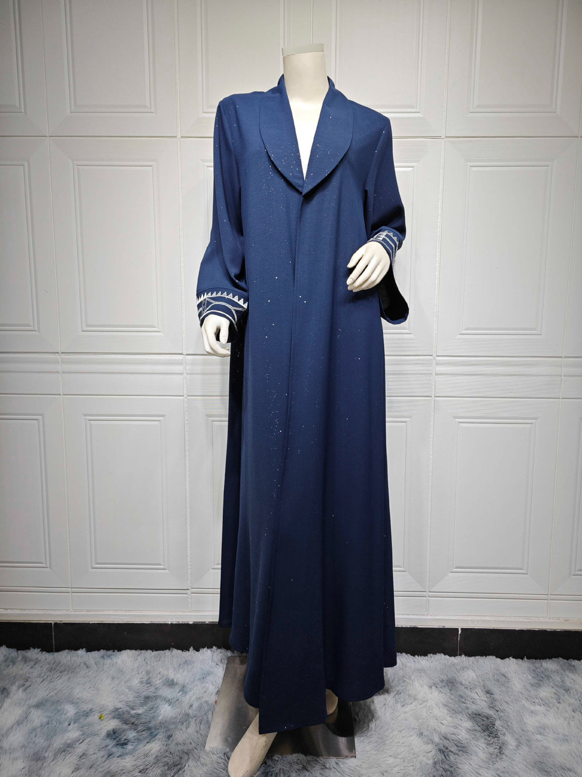 Muslim Modest Women's Arab Abaya Cardigan Robe - Meesal