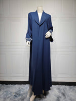 Muslim Modest Women's Arab Abaya Cardigan Robe - Meesal