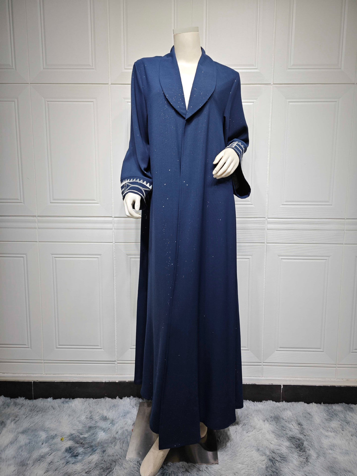 Muslim Modest Women's Arab Abaya Cardigan Robe - Meesal